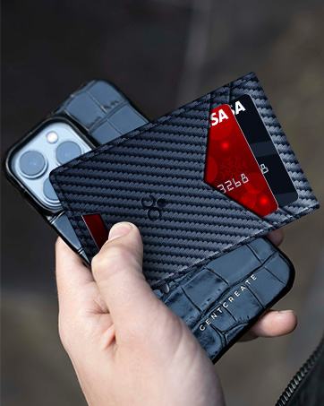 slim pop up wallet for men