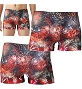 Y's factory Japanese Pattern Boxer Briefs for Men Dragon Lucky Cat Komainu Ukiyo-e Design Stretch...