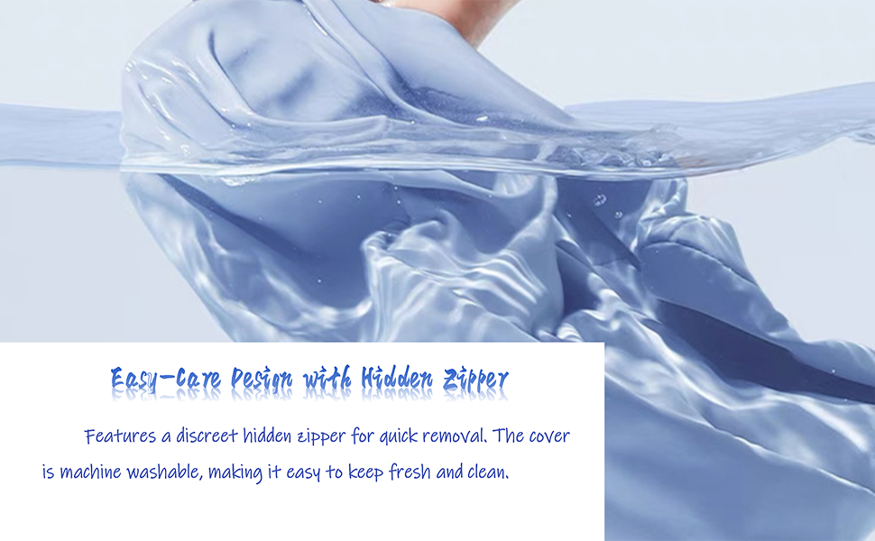 removable cover pillow, milk silk pillow, memory foam pillow with cover, easy clean wedge pillow,