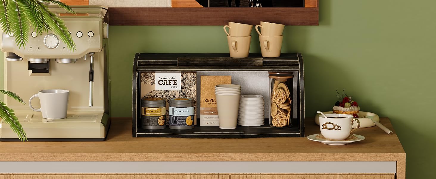 vintage bread box