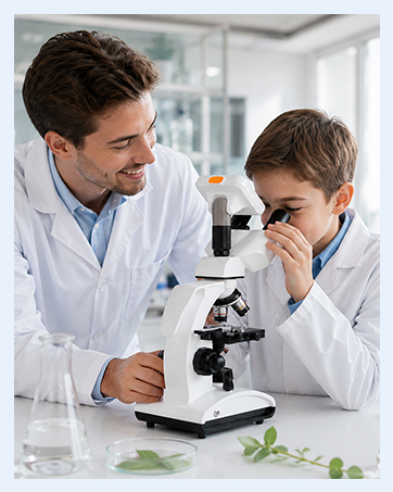 Compound Binocular Microscope