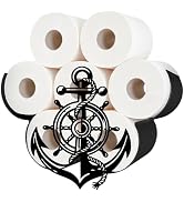 Forest Bear Toilet Paper Holder Wall Mount for Standard Size Roll 4.5" | Rust-Resistant Iron; Fun...