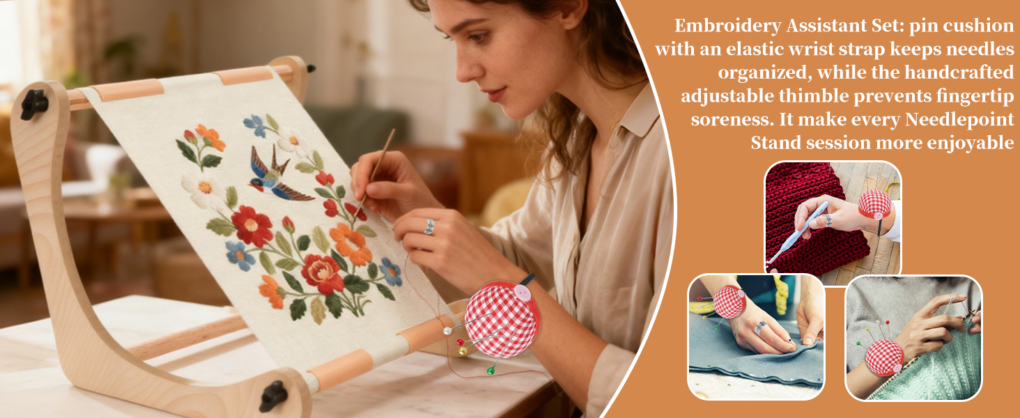 embroidery hoop stand