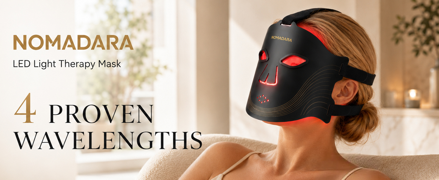 red light therapy mask