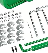 Upgraded Category 1 & 2 Tractor Easy Change Quick Hitch System, 3-Point Hitch Adapter for Tractor...