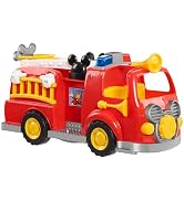Disney Junior Mickey Mouse Stow ’n Go Garage, Figure and Vehicle Playset, Kids Toys for Ages 3 Up...