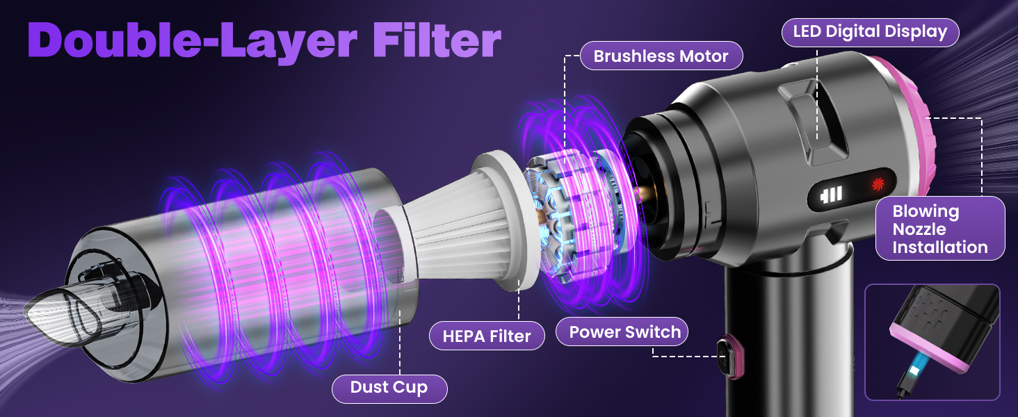 handheld vacuum cleaner
