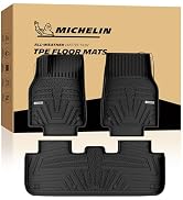 Michelin Vehicle Mat, All-Weather TPE Custom Fit Liner for Tesla Model Y 5 Seat Trunk Mat 2025-20...