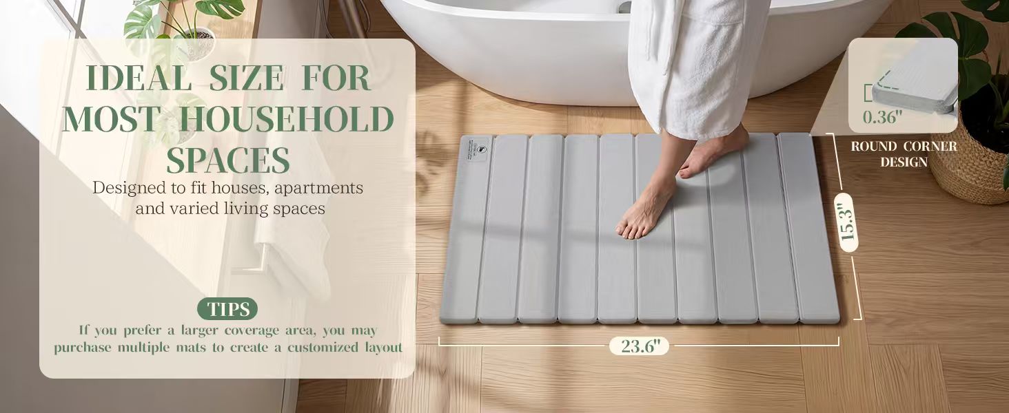 Stone Bath Mat