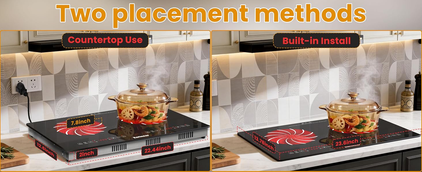 countertop use electric burner