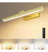 VOLISUN Picture Lights for Wall, 16 inch Rechargable Picture Light Battery Operated, 3 Color Temp...