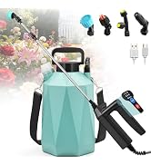 SideKing 23.6" Battery Powered Sprayer Wand, 2025 Upgraded Electric Sprayer Telescopic Wand with ...