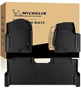 Michelin Vehicle Mats, All-Weather TPE Custom Fit Liner for 2017-2026 Ford F250/F350/F450 Super D...
