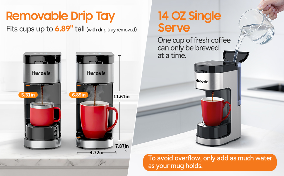 2 in 1 Fast Brewing Coffee Maker