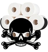 Highland Cow Toilet Paper Holder Wall Mount for Standard Size Roll 4.5" | Rust-Resistant Iron; Fu...