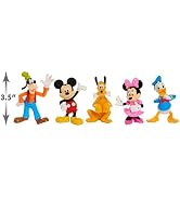 Mickey Mouse 7-Piece Figure Set, Mickey Mouse Clubhouse Toys, Kids Toys for Ages 3 Up, Amazon Exc...
