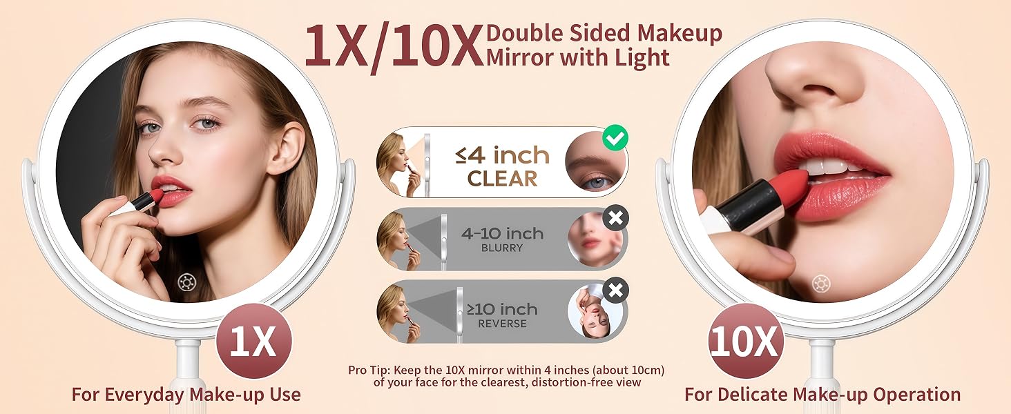 makeup mirror with lights