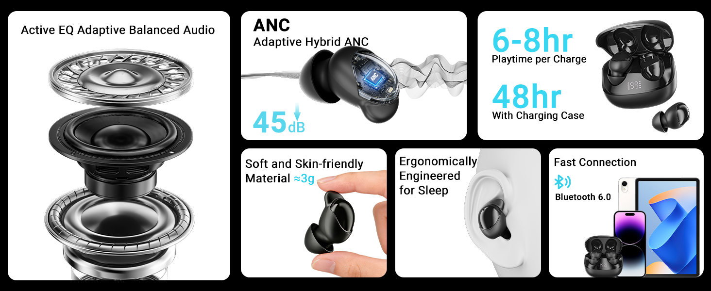 sleeping earbuds