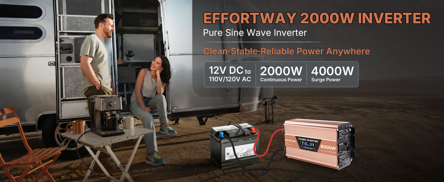 EFFORTWAY 2000W INVERTER