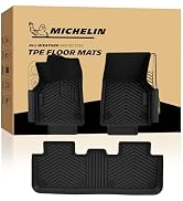 Michelin Vehicle Mat, All-Weather TPE Custom Fit Liner for Tesla Model Y 5 Seat Trunk Mats 2025-2...