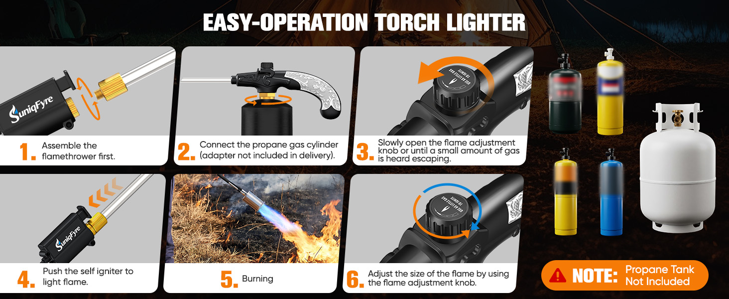 torch weed burner