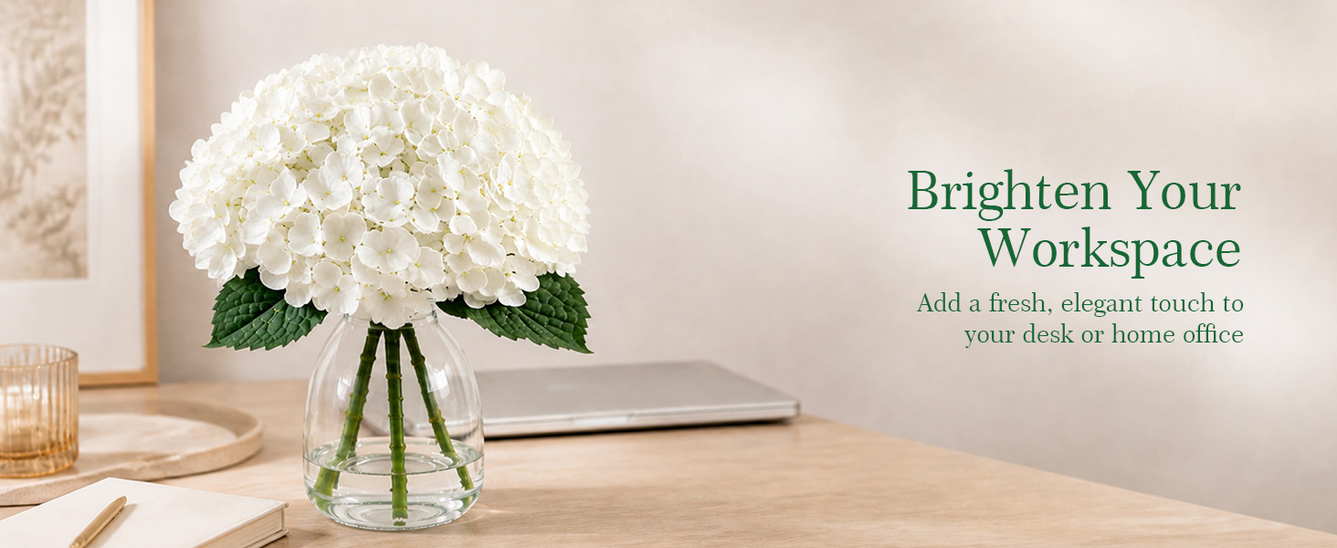 faux flowers for vase