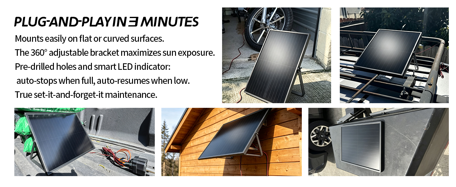 solar battery charger for trailer