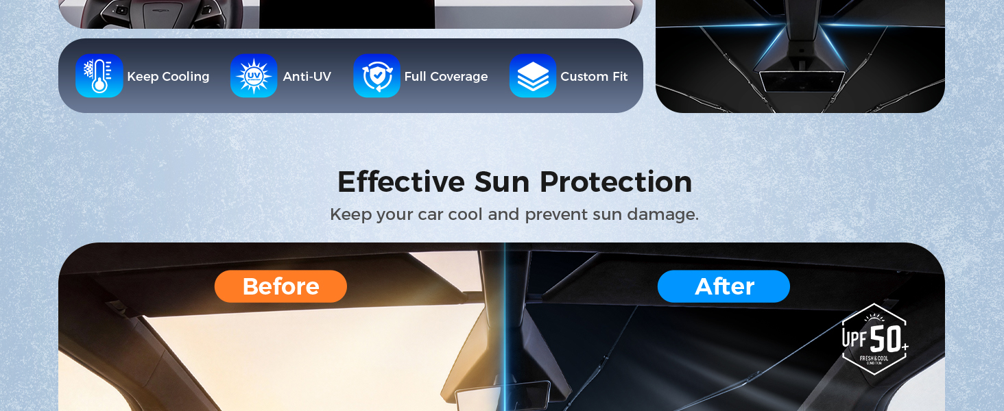 Windshield Sun Shade Umbrella