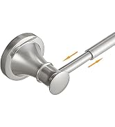 BESy Adjustable 15.9 to 28.6 Inch Single Bath Towel Bar for Bathroom SUS304 Stainless Steel Towel...