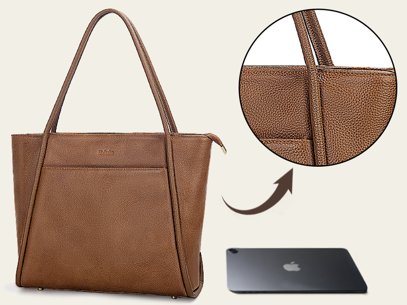 Genuine Leather Briefcase for Women