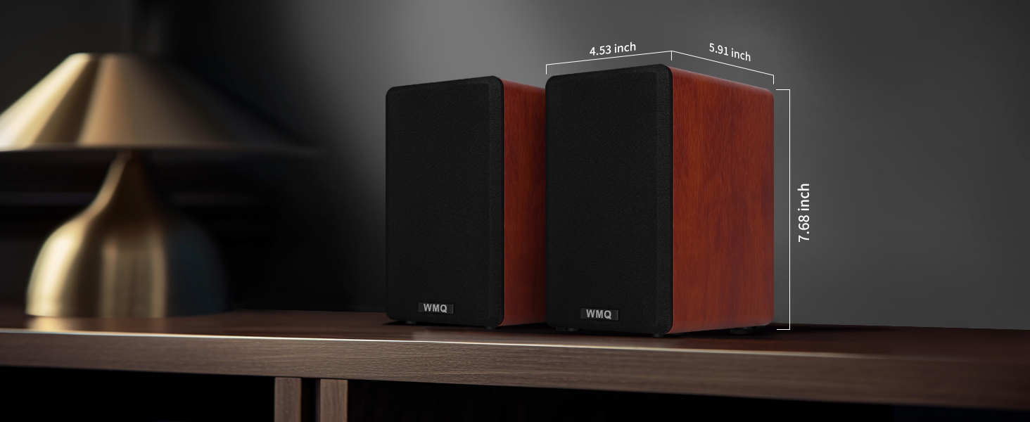 Passive bookshelf speakers