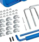 Upgraded Category 1 & 2 Tractor Easy Change Quick Hitch System, 3-Point Hitch Adapter for Tractor...