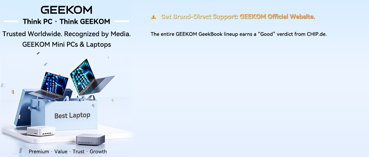 GEEKOM GeekBook M16 Laptop