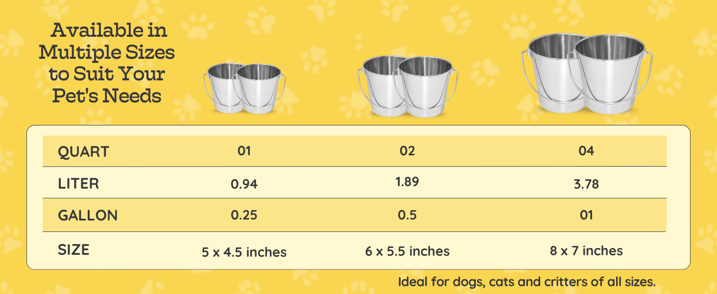 Cat, Bird Small Animals Durable Food Water Bowl Fits Kennels, Crates Cages
