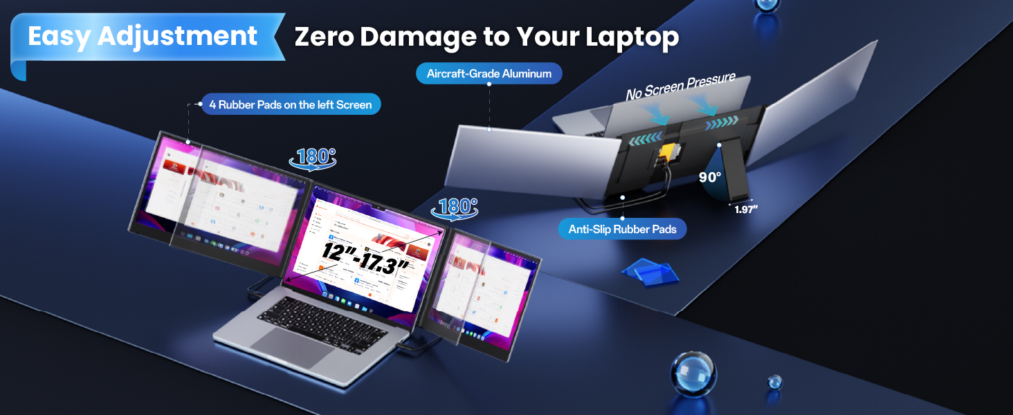 CIDETTY Laptop monitor extender
