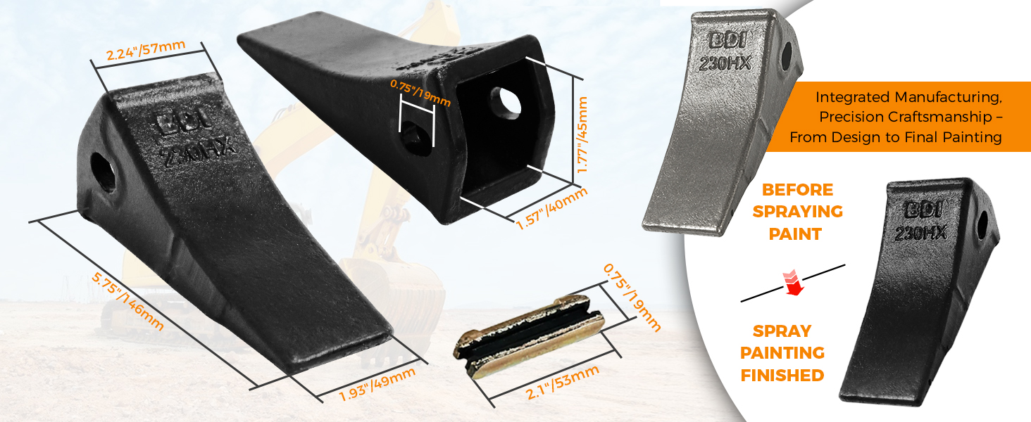 excavator bucket teeth