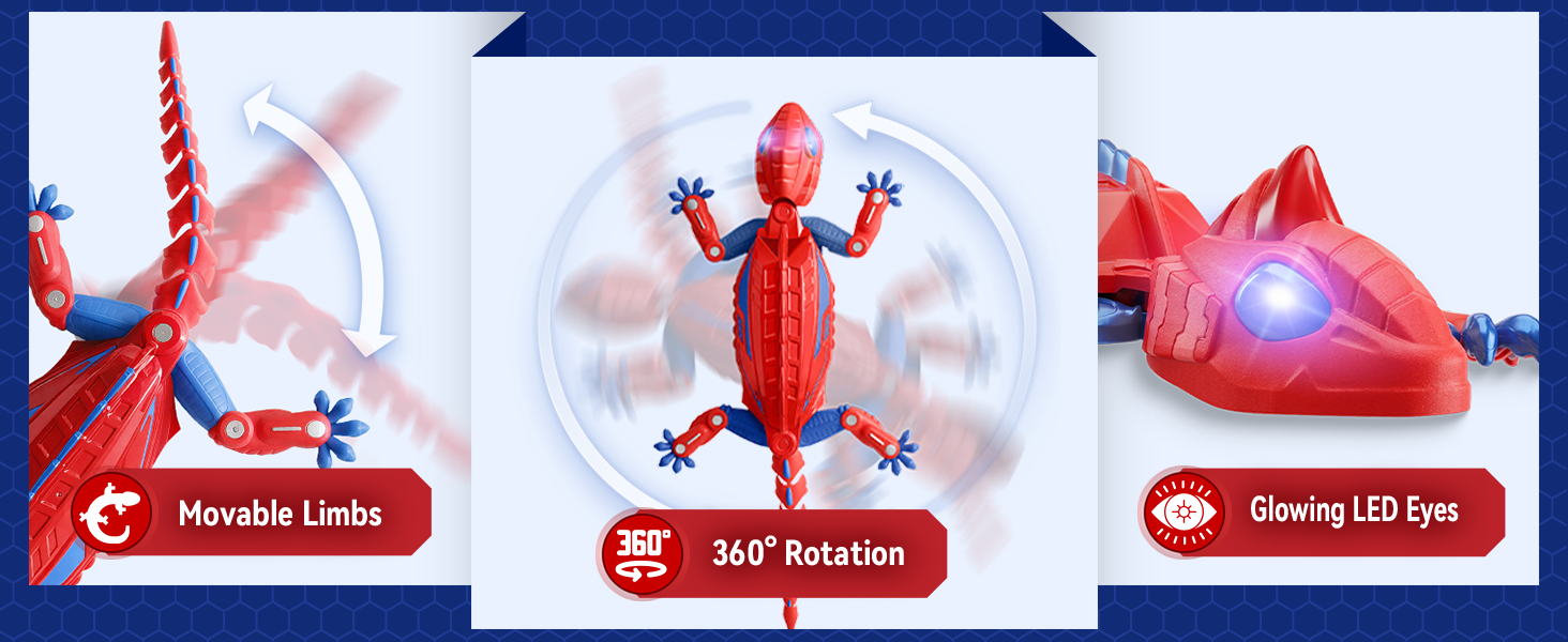 hex bots wall crawler gecko