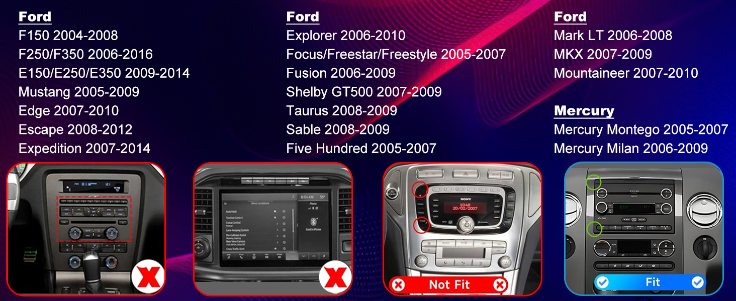 ford f250 radio