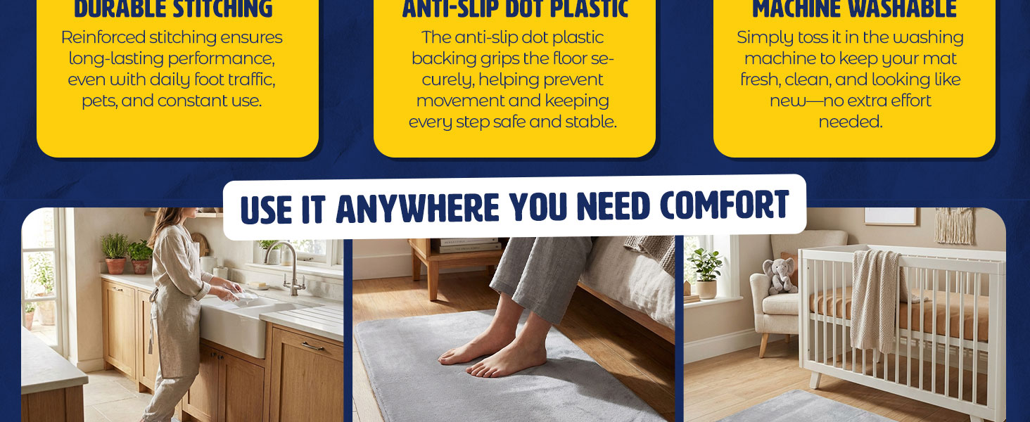 Muddy Mat - Flannel Bath Mat - A+Content