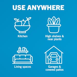 Safer Home Cordless Flying Insect Trap traps and hides 2 times more bugs than SH502
