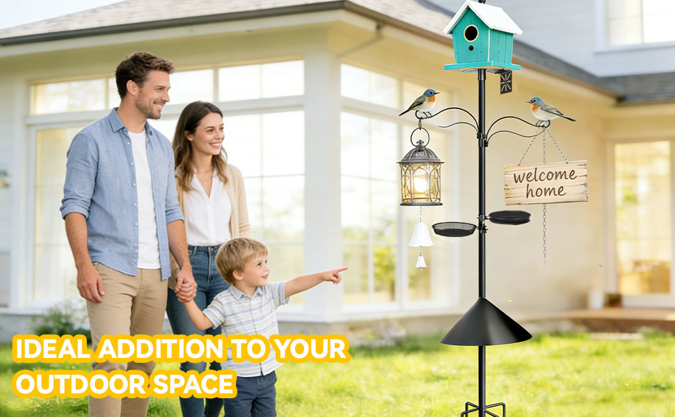 FITS MOST BIRDHOUSES & SMART BIRD FEEDERS