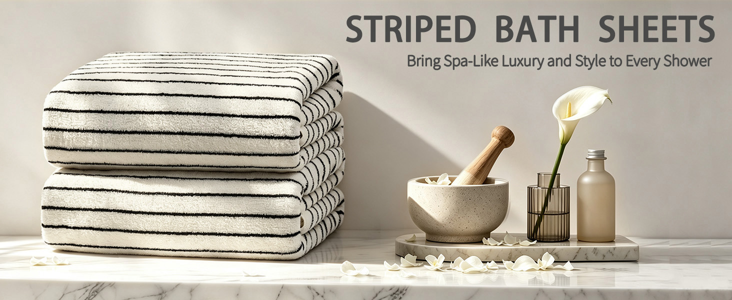 extra large bath towels set of 2