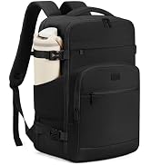 mibasies 40L Travel Backpack for Women & Men: Flight Approved Carry On Backpack, TSA Personal Ite...