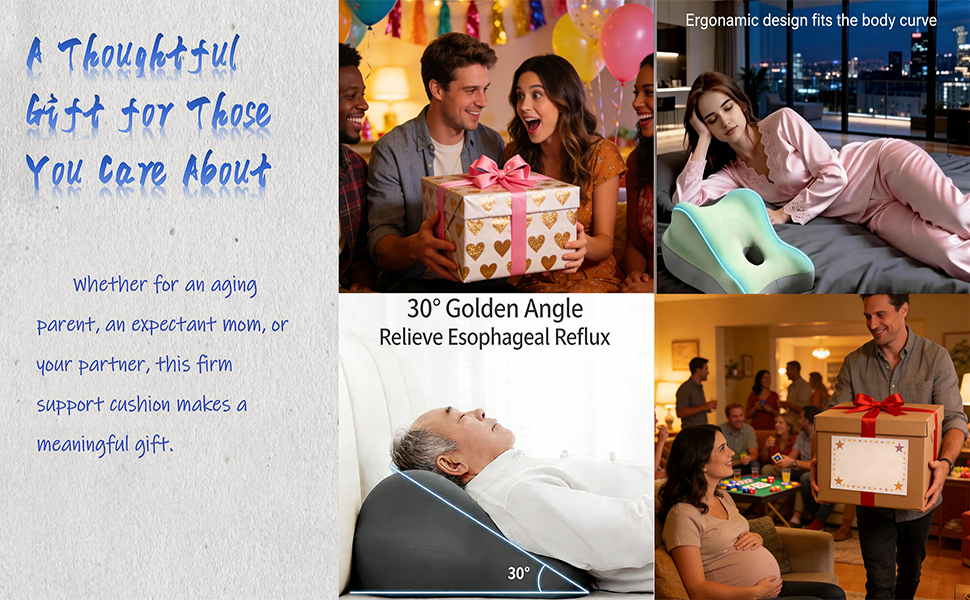 bed wedge, orthopedic pillow for bed, positioning pillow, wedge pillow for adults,