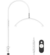 Mznoo Lash Light, 30W/3600LM Bright Half Moon Light for Eyelash Extensions, Nails and Tattoos, 23...