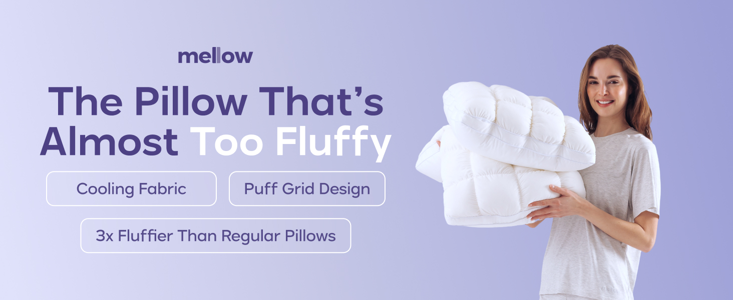 mellow puff pillow