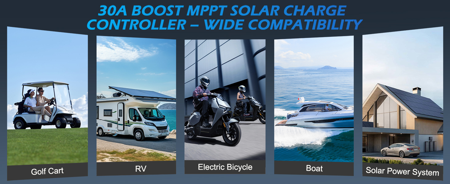 golf cart controlador solar mppt 72v boost mppt solar charge controller solar charge controller 48V