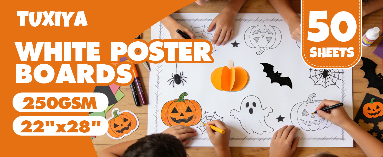 White Poster Boards