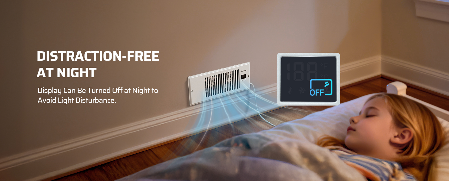 Quiet Register Booster Fan