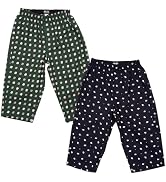 Y's factory Men’s Cotton Lounge Shorts – 2 Pack Assorted Animal Print, 3/4 Length Pajama Pants, F...